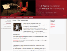 Tablet Screenshot of pierre-vidal.com